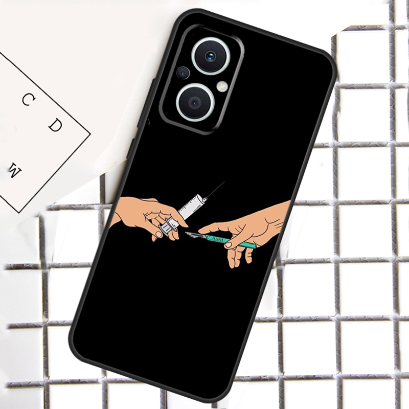 เคสลายแพทย์ พยาบาล สำหรับ OPPO - Oppo Reno 12 บทวิจารณ์และราคา