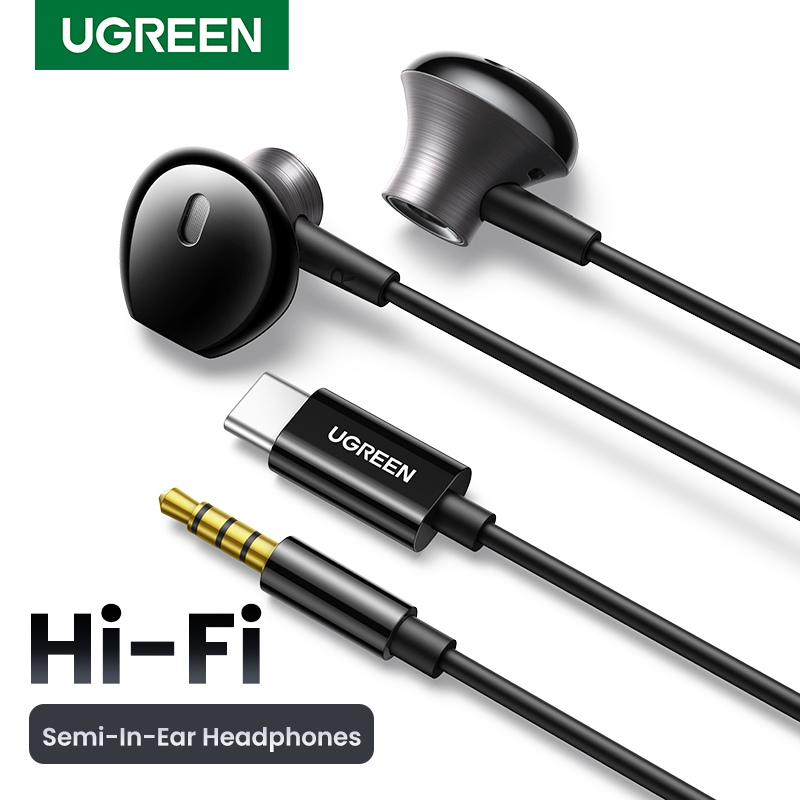 UGREEN กึ่งเปิด 3.5 มม.USB Typ - Wired Earphone Lightning บทวิจารณ์และราคา