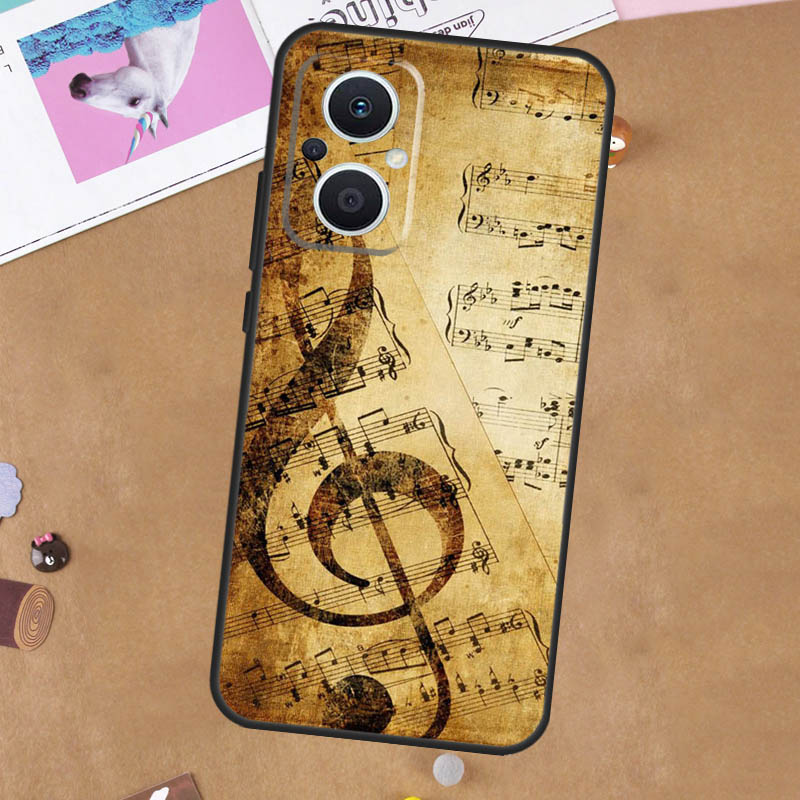 เคสลายโน้ตดนตรีเปียโน สำหรับ O - Oppo Reno 12 บทวิจารณ์และราคา