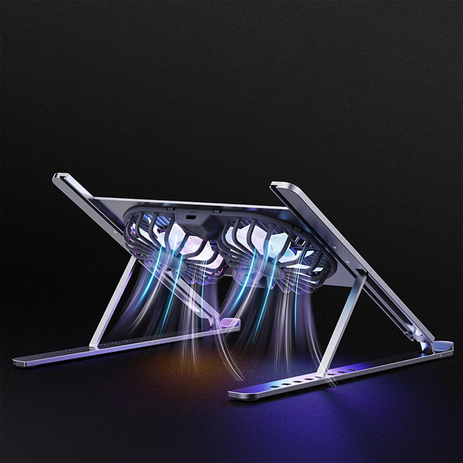 ขาตั้งแล็ปท็อปพร้อมพัดลมระบายค - Cooling Stand Tablet บทวิจารณ์และราคา