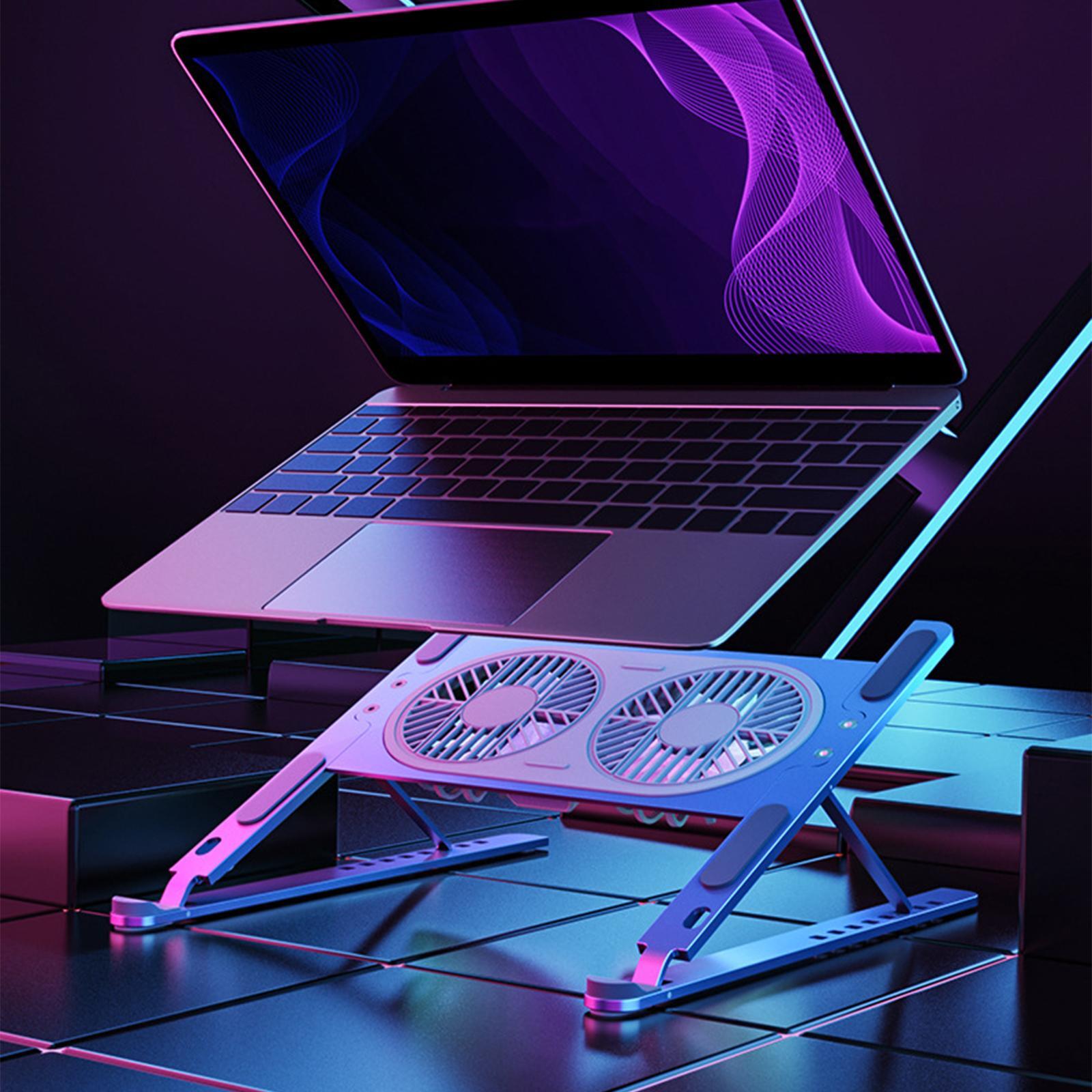 ขาตั้งแล็ปท็อปพร้อมพัดลมระบายค - Cooling Stand Tablet บทวิจารณ์และราคา