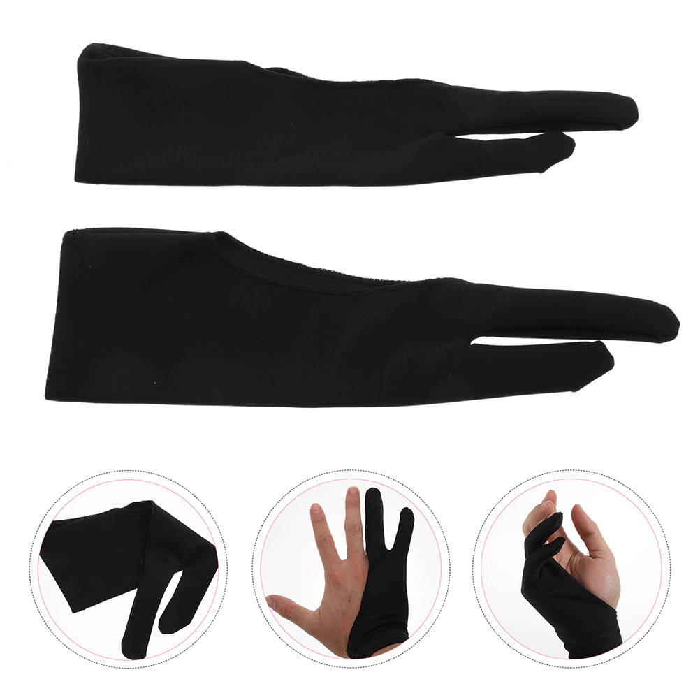ถุงมือสำหรับวาดภาพด้านซ้าย 3 ช - Drawing Glove Artist บทวิจารณ์และราคา