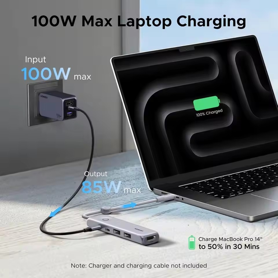 UGREEN USB C ฮับ 5-in-1 Revodo - Usb Hub Type C บทวิจารณ์และราคา