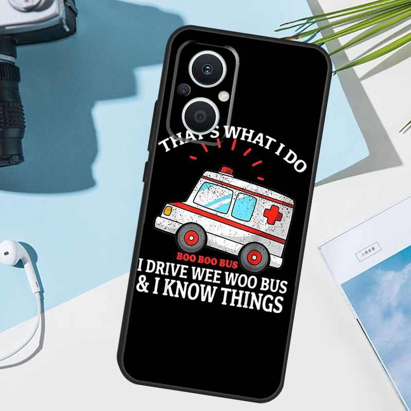 เคส Ambulance EMS EMT Paramedi - Oppo Reno 12 บทวิจารณ์และราคา